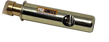 Trash Chute Latch Plunger for Midland Style T Handle. 1-3/4 inch Backset Round Tubular Brass Barrel Cylinder Replacement Part for Laundry and Garbage Intake Doors.