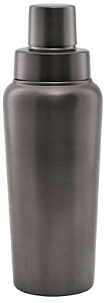 House Doctor, Shaker, Grunge, Gunmetal-Grau, h: 24.5 cm, dia: 8.5 cm