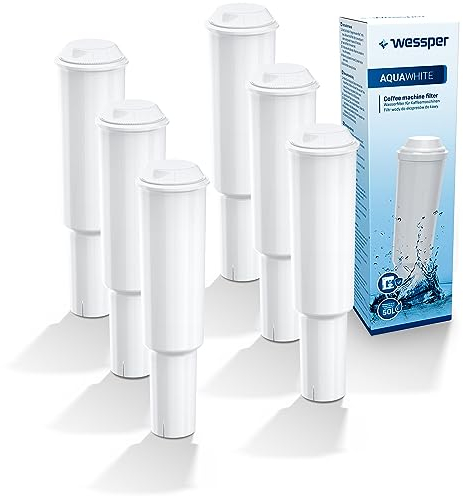 Wessper Wasserfilter Ersatz Jura White, 60209, 68739; Nespresso N9, F5, F70,C9; Capresso, S9; Impressa One Touch; Avantgarde S70, S85, S9