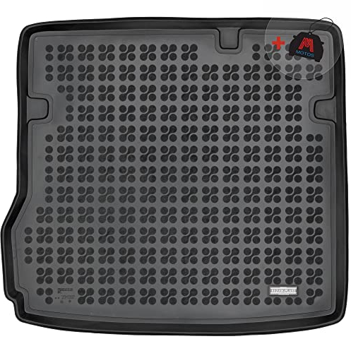M MOTOS Rubber boot mats fits for Dacia Duster II since 2018 Improve your travel comfort with anti-slip mat - all-weather boot mat car, protection from dirt