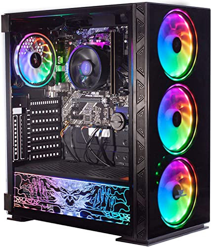 Veno Scorp Gaming PC – AMD Ryzen 5 5600G With Radeon Graphics, 8GB RAM 3200MHZ DDR4, 512 GB SSD, 500W 80+ PSU, Wifi, Windows 11, NeonZilla ARGB Gaming Case.