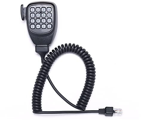 DCALU KMC-32 KMC32 Altoparlante Microfono Microfono Tastiera Pulsante PTT Fit for Kenwood Autoradio TM281 TM481 TM471 TM271 TK868G TK8108 TK768G 8Pin Walkie Talkie Mic