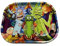TPLF Rolling Tray - Rick and Morty Design - 29 x 19 cm, 1-Piece - Not Oven Safe