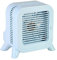 Portable Water And Ice Fillable Fan, Upgraded Mini Personal Evaporative Cooling Fan With Leak-Proof Function, 3 Speeds, Super Quiet, Air Cooler Desktop Fan For Room Bedroom Office Home Tent Use (Blue)