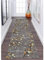 GJIF Läufer Teppich Flur rutschfest Modern 100X320CM, Korridor Teppich Für Küche Wohnzimmer Schlafzimmer, Breite 60cm / 80cm/ 90cm/ 100cm/ 120cm