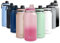 BOZ Trinkflasche Edelstahl – Trinkflasche Edelstahl 1l – Auslaufsichere Thermosflasche 1l – BPA-freie Isolierflasche – Trinkflasche Kohlensäure geeignet – Trinkflasche für Sport (Farbverlauf Rosa)