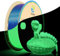 YOUSU Chameleon PLA Filament 1,75 mm,glänzendes,glitzerndes PLA,das im Dunkeln leuchtet,3D-Drucker filament,1 kg (2,2 Pfund) Spule,3D Druck filament für 3D Printing