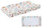 Housse De Matelas À Langer, Housse De Table À Langer En Coton Doux Et Respirant Imperméable, Super Douce Et Respirante, Motif Floral, Pour Matelas À Langer