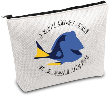 FOTAP Nemo Dory Movie Merchandise Nemo Dory Make-up-Tasche, Nemo Dorie, Film-Fan, Geschenk, Cartoon-inspirierte Kosmetiktasche, weiß, LOSS UK