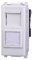 IXTRIMA Presa rete dati RJ45 UTP cat.5e compatibile plana colore bianco EV2355