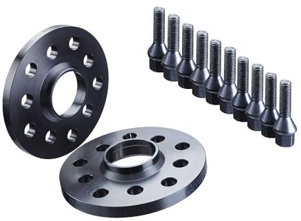 H&R Spurverbreiterungen Spurplatten 2x12mm 5x112 - XB55577-12 kompatibel mit VW Arteon, Golf, Passat, Tiguan, Touran, T-Roc
