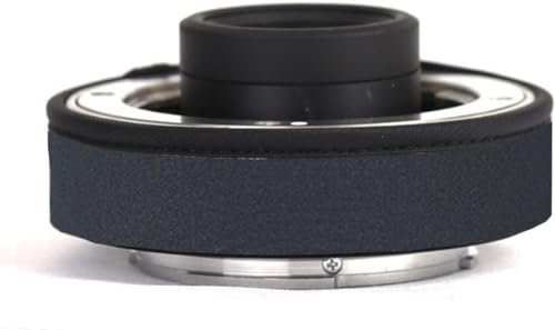 CHASING BIRDS Camouflage Waterproof Lens Coat for SIGMA Teleconverter 1.4X 2.0X Rainproof Lens Protective Cover (Classic Black, 1.4X & 2.0X)