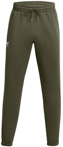 Under Armour Mens Ua Icon Fleece Jogger Taping Joggers Marine Od Green L