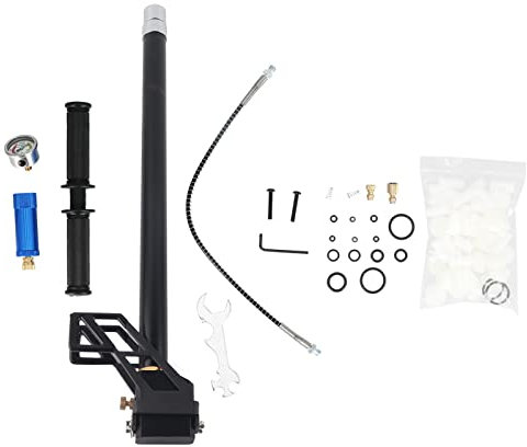 Pompe à Air PCP Manuelle Haute Pression 4 Étages – Pompe en Acier Inoxydable pour Carabines et Pistolets à Air Comprimé, Gonflage de Ballons et Accessoires PCP