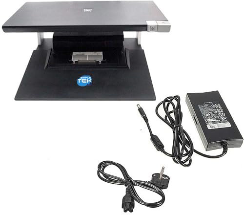 SIMPLETEK - Standfuß kompatibel mit Dell Docking Station PR03X | Monitorständer | Mit Netzteil (gebraucht)