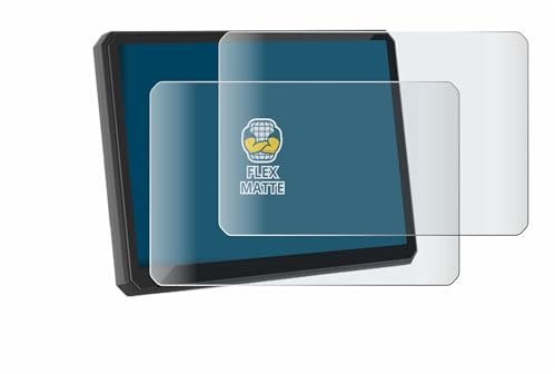 BROTECT Full-Cover Schutzfolie Matt für Carpuride W702BS 7 (2 Stück) - Full-Screen Displayschutz-Folie, 3D Curved, Anti-Reflexion