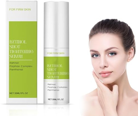 Retinol Serum Gesicht, Retinol Serum Gesicht, Feuchtigkeitsspendender Intensivpflege Für Die Gesichtshaut, Sanftes Feuchtigkeitsspendendes Gesichtsöl Für Frauen (1Stk)