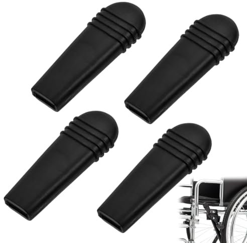 MOLZINY 4 Stück Rollstuhl Bremsgriff Bremse Für Rollstühle Antrieb Rollstuhl Ersatzteile Rollstuhlbrems Verlängerungsgriffe Bequeme Bremse Rollstuhlbremsen Lenker Bergrollstuhlbremsen Griff