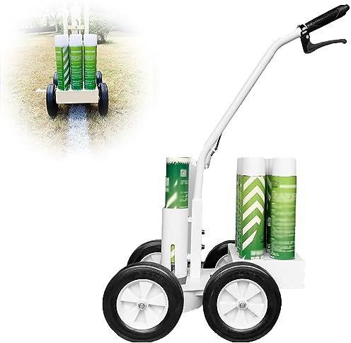 QUSYZD Line Marking Machine,Wheel Transfer Line Marking Machine,Adjustable Line Width, Capable of Drawing Arcs, Straight Lines, and Circles,for Schools, Sports Surfaces, Road or Grass Marking