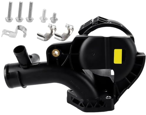 Hoite Carcasa del filtro de combustible de salida de agua compatible con Mercedes Benz Clase C E S SLK CLS 6512001056
