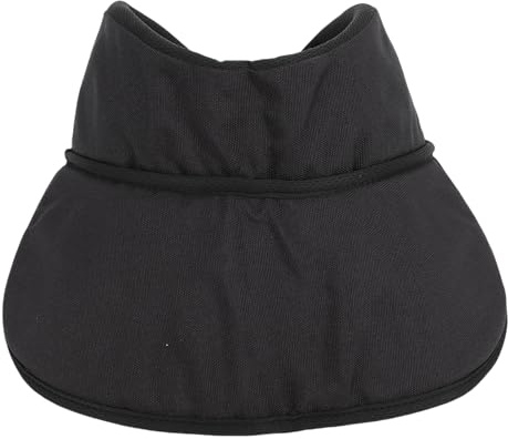 HELEVIA Hockey-Nackenschutz, schützender Nackenschutz mit verdickter Schaumstoffpolsterung, zur Stoßdämpfung, atmungsaktiv, bequem, dehnbar, für Baseball (Erwachsene (40–50 cm, 8 cm)
