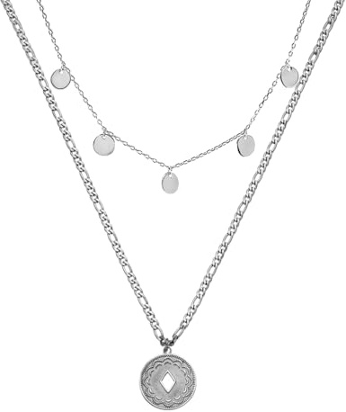 Purelei Kohala Ketten-Set – 2-teiliges Damen Layering Schmuckset mit Kalea Kette & Lolani Kette – Edelstahl, wasserfest, verstellbar 40–50 cm – Gold/Silber/Roségold – Hawaii-inspiriert