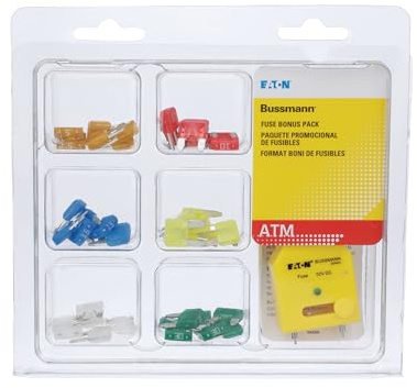 Bussmann Series Assorted ATM Blade Mini-Fuse Kit - 42 Pieces