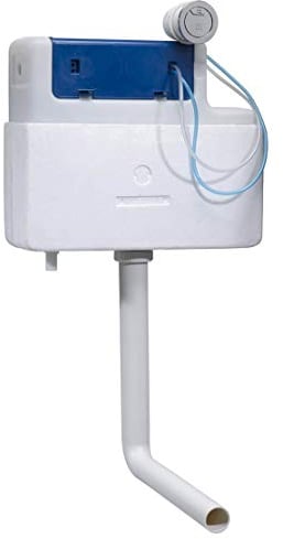 Roper Rhodes Torrent Concealed Dual Flush WC Toilet Cistern Back to Wall+ Button