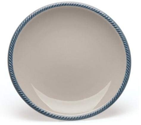 TOGNANA Lido Piatto Rotondo, Fantasia Blu, 29 cm, Porcellana