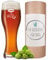 Verre à bière Leonardo 0,5l avec Gravure idée Cadeau personnalisé en Verre de blé, Verre à bière pour Femme pour l'anniversaire, Motif Madame Toujours Juste