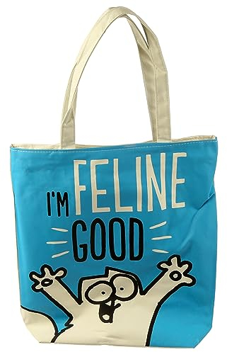 Puckator Simon's Cat Shopper Tasche, Mehrfarbig, L