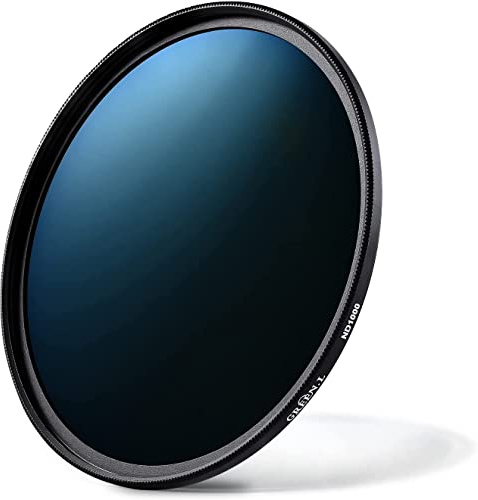 GREEN.L 37mm ND1000 Filter Slim ND Neutral Density Filter Optical Glass 10 Stop