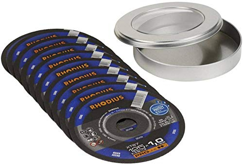 Rhodius XT67 210742 Trennscheibe gerade 115 mm 1 Set Stahl