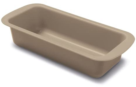 Guardini Gold Elegance, Stampo Plumcake 30x11cm, Acciaio con rivestimento antiaderente, Colore oro