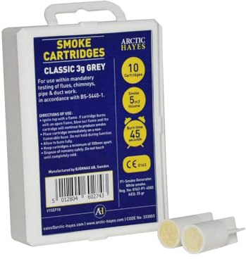 Arctic Hayes Classic 3g White Smoke Cartridges (10)