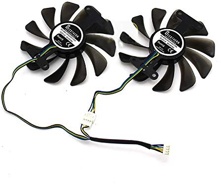 Ventilateur de refroidissement universel pour carte graphique Zotac GeForce GTX 1080 1070 AMP Edition - Diamètre 95 mm