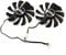 Ventilateur de refroidissement universel pour carte graphique Zotac GeForce GTX 1080 1070 AMP Edition - Diamètre 95 mm