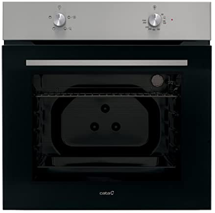 HORNO CATA ESTATICO SES7004BK INOX - NEGRO CLASE A 72 L.