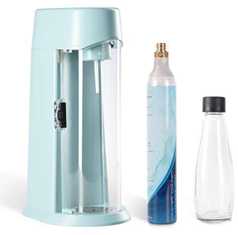 LEVIVO Wassersprudler, Hell türkis, medium