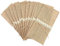 Alnicov Natürliche Jute-Spitzen-Utensilienhalter für Jute-Serviettenhalter,Taschen für Vintage Hochzeit,Party,Abendessen,Thanksgiving,Bankett,Geschirr-Dekorationen (Jute-Schleife,20 Packungen)