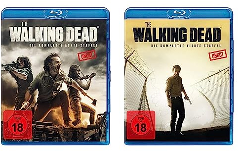 The Walking Dead - Staffel 8 - Uncut [Blu-ray] & The Walking Dead - Staffel 4 - Uncut [Blu-ray]
