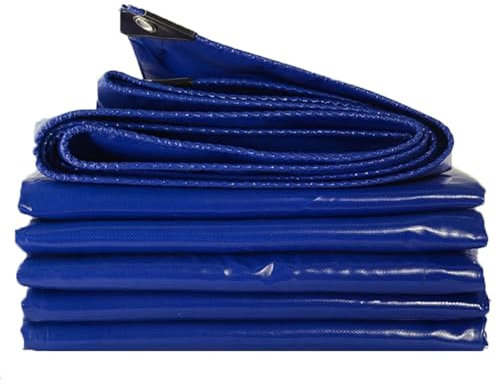 JMDNTQ Bâche de Protection Exterieur avec Oeillets 3x5m, 450g/m² PVC Bâche Voiture Piscine, Imperméable Résistante aux Déchirures Intempéries, Bâche Multi-Usage pour Meubles de Jardin