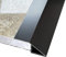 Raouoae Profilé De Joint De Dilatation En Alliage D'aluminium 100cmx2, Ajustable Hauteur Bande De Transition 1-5cm, Pour Sols Et Murs, Installation Facile, Pour Carrelage, Parquet, Extérieur Et Intéri