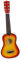 21 Zoll Lindenholz Ukulele 6 Saiten Kleiner Bass Akustikgitarre Musikinstrumente(C)