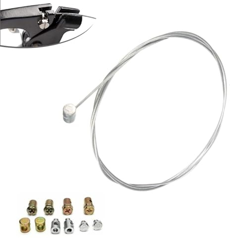 ijuicy 1 x Motorcycle Emergency Brake Clutch Throttle Cable Flexible Tensile Resistant Precision Fit Cable Repair Kit with Mounting Hardware
