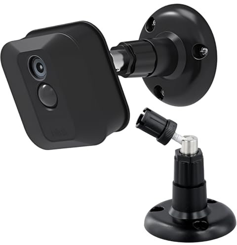 Husalsea Adjustable Wall & Ceiling Camera Mount, Black, Compatible With Blink XT/XT2, Mini, Indoor/Outdoor