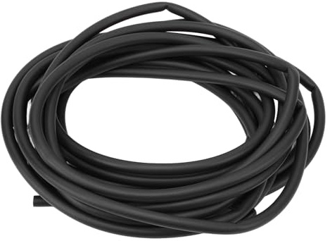 Keenso Bike Frame Internal Housing Damper, 10m 6mm Foam Sleeve Hose Bicycle Cable Bike Brake Variable Speed Line Tube (Black)
