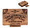 Board D' Miniature - Planche D' en Bois avec Planchette, Planches en Bois Accidentées Ouija, Panneau Miniature pour Les Amis De La Famille, Décor du Tableau Ouija