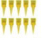 CWOQOCW Regenmesser, Rasen-Regenmesser-Set, genaues Messwerkzeug für Garten, Terrasse, Bewässerung, 13,5 x 4,8 cm (10 Stück)