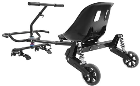 Verstellbarer Selbstausgleichender Roller Stand, Hoverboard Sitz Verstellbarer Sitzscooter Rollerstand für selbstbalancierende Roller mit Längen von 6,5, 8 und 10 (Schwarz)